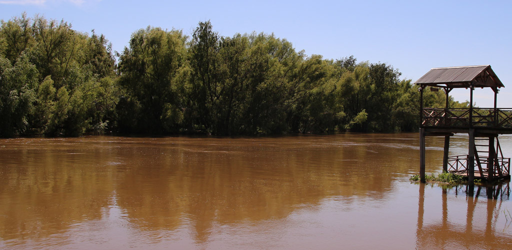 ... a orillas del río